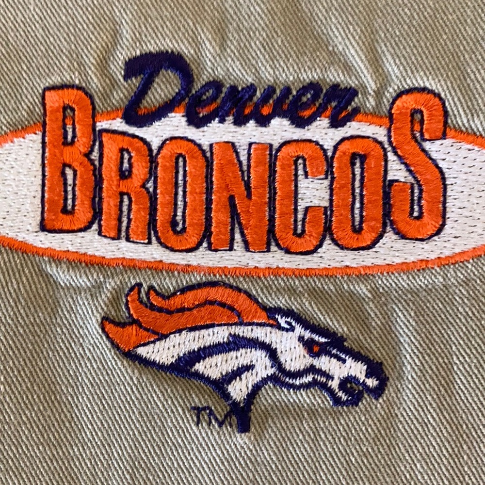 Denver Broncos embroidered shirt